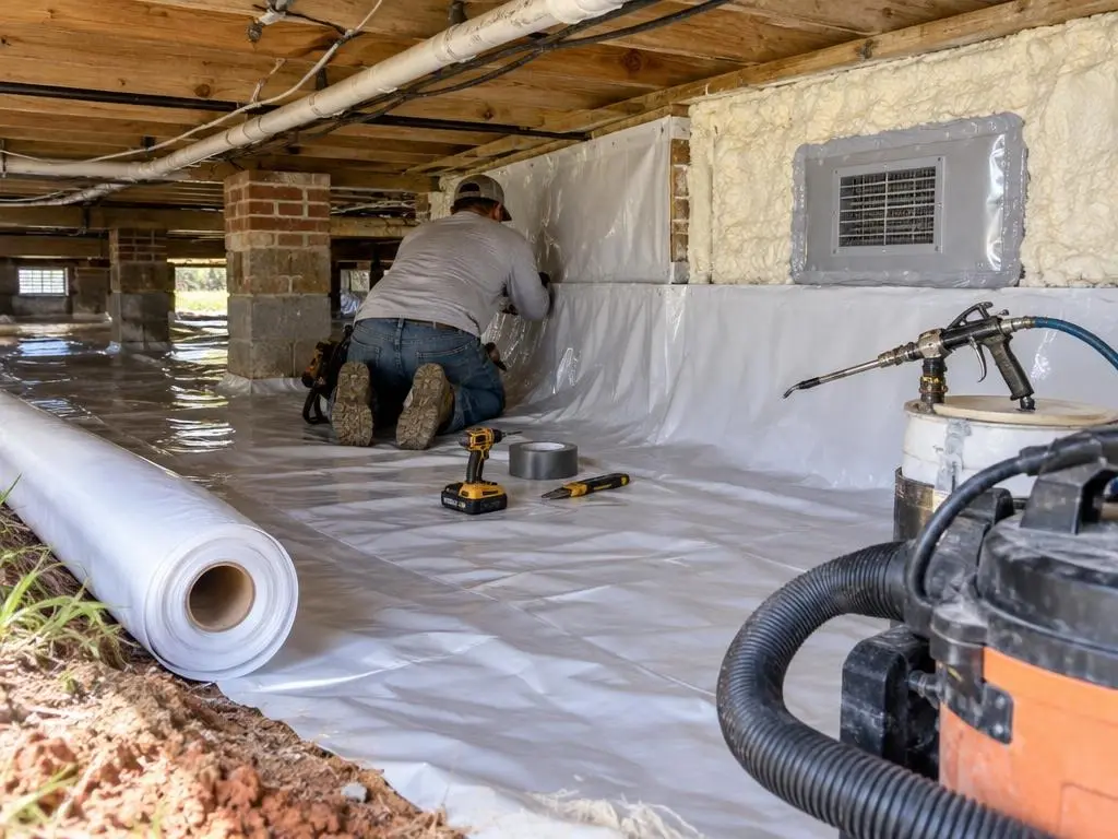 Crawl Space Insulation & Encapsulation in Shreveport, LA
