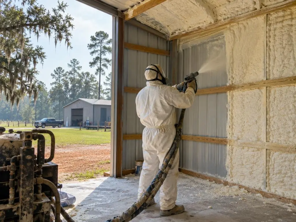 Metal Building & Shop Insulation in Shreveport, LA